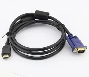 GOLD 1.8M HDMI mâle vers SVGA VGA M CONVERTISSEUR A / V CABLE