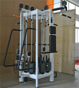 Venta directa del fabricante Home Fitness 4 Estaciones Cable Machine Equipo de gimnasio comercial para ejercicio de varias estaciones - Product Image 2