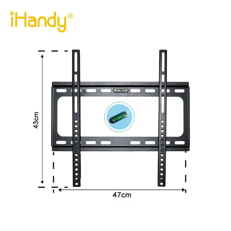 Systo ihandy b42 suporte de parede, suporte fixo universal lcd para tv, tamanho de 26 a 55 polegadas, plasma, led tv de alta qualidade