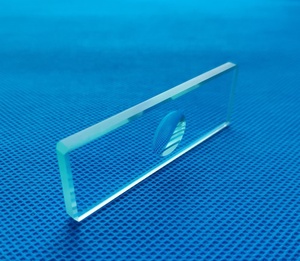 5mm 두께의 유리 단일 웰 오목 현미경 슬라이드 1 개 우울 홈 오목 공동 슬라이드 - Product Image 1