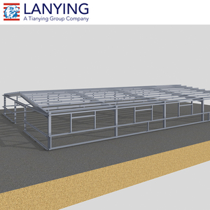Barato avicultura <span class=keywords><strong>casa</strong></span> estructura de acero ligero prefabricada Gallinero - Product Image 3