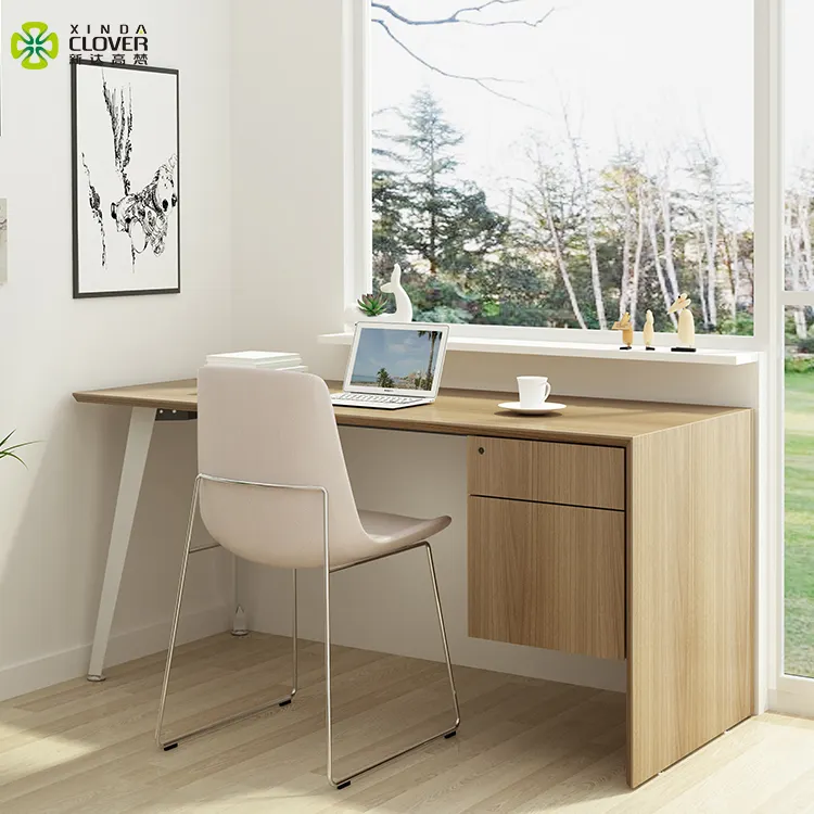 Low price european style modern computer desk and general use multi furniture sets small corner home office desk