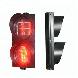12 'mid-<span class=keywords><strong>Block</strong></span> crosswalk tín hiệu giao thông năng động dẫn ánh sáng giao thông cho người đi bộ với bộ đếm thời gian màu trắng - Product Image 1