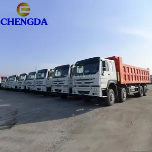 中国重汽8x4 50吨60吨70吨100吨50立方矿用自卸车