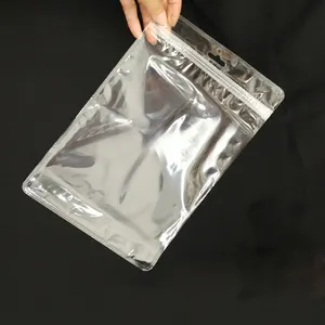 透明彩色印刷塑料袋，自封袋包装