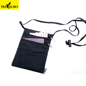 Travelsky <strong>Personalised</strong> Polyester Portable Anti-theft Travel Neck Organizer <strong>Wallet</strong> - Product Image 1