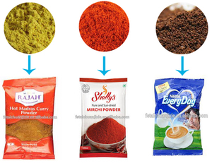 0.5kg1kg1.5kg 2kg 3kg 5kg <strong>Milk</strong>/detergent/spices/washingPowder Filling Packing Machine - Product Image 5