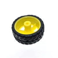 Roue en caoutchouc / Accessoires pour robot / Voiture de patrouille télécommandée / Pneus de voiture intelligents / Roue de châssis