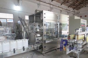 Automatique de seau de peinture solvant liquide 20L seau d'huile de cuisson Tambour jerrycan Machine de Remplissage de Pesage - Product Image 3