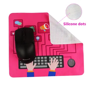 Mouse pad de microfibra em diferentes formas