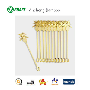 Cóctel desechables Kit de mezcla agitadores <span class=keywords><strong>bar</strong></span> herramientas picos de plástico para frutas - Product Image 4