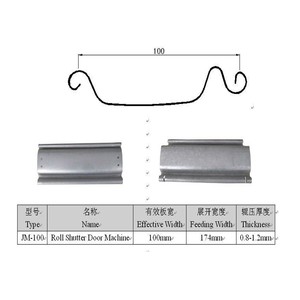 Roll Shutter Cửa Cuộn Máy Ép/Roller Shutter/<span class=keywords><strong>Rolling</strong></span> Thanh Làm Máy Móc - Product Image 2