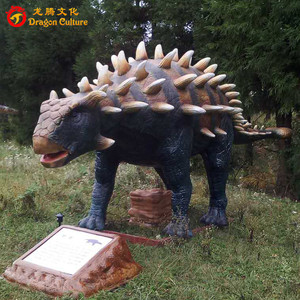 2017 vente chaude jurassic 8 m animatronic alien en caoutchouc dinosaure ankylosaure - Product Image 1