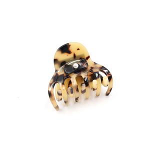 <span class=keywords><strong>Pince</strong></span> à <span class=keywords><strong>cheveux</strong></span> en forme de <span class=keywords><strong>crabe</strong></span> pour filles, <span class=keywords><strong>petite</strong></span> taille, faite à la main, accessoires pour <span class=keywords><strong>cheveux</strong></span>, pochettes en acétate de cellulite, pinces à griffes rondes pour femmes, nouvelle collection - Product Image 6