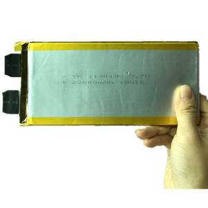 แบตเตอรี่ลิเธียมไอออนโพลิเมอร์แบบแท่งปริซึม ความจุ 22000 มิลลิแอมป์ชั่วโมง แรงดัน 3.7 โวลต์ อัตราการคายประจุสูง 1190190 25C ชาร์จซ้ำได้ - Product Image 3