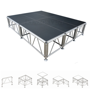 Scène de concert portable en aluminium bon marché, intérieure et extérieure, en vente - Product Image 1