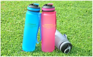 Flip Caño tritan bebida deportes hidratación botella de agua para ciclismo senderismo <span class=keywords><strong>camping</strong></span> - Product Image 4