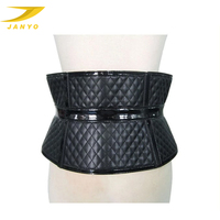 Ceinture Obi large en cuir véritable pour femme, personnalisable par des fournisseurs chinois