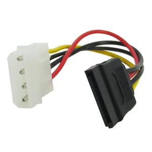 <span class=keywords><strong>ATA</strong></span> serie <span class=keywords><strong>Cable</strong></span> de alimentación SATA <span class=keywords><strong>Cable</strong></span> de 15pin SATA F/4pin M - Product Image 1