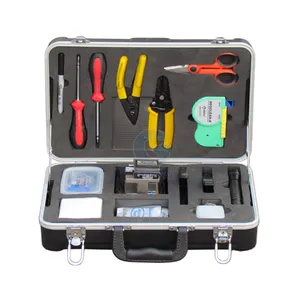 Fully stocked Fiber to the home Fiber Optical Cable Tool set box KF-1103S