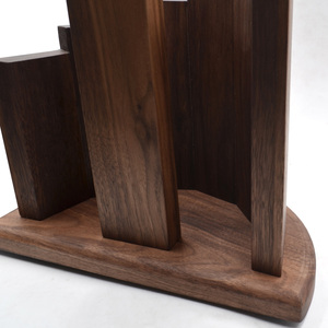 Bloc à couteaux magnétique de nouvelle conception 2021 <span class=keywords><strong>pour</strong></span> une utilisation en <span class=keywords><strong>cuisine</strong></span>, bloc de rangement <span class=keywords><strong>pour</strong></span> couteaux en bambou et noyer, bloc à couteaux de <span class=keywords><strong>cuisine</strong></span> - Product Image 5