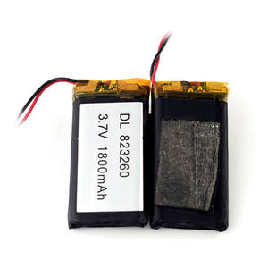 <span class=keywords><strong>3</strong></span>,7 v lithium-batterie wiederaufladbare lithium1800mah polymer batteriezellen 823260 - Product Image 5
