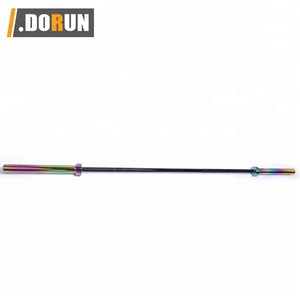 Barbell Bar ผู้ชาย7ft 2นิ้วความจุ1500-<span class=keywords><strong>lbs</strong></span>,ยกน้ำหนัก,ยิมการออกกำลังกายที่บ้านด้วยแขนไทเทเนียม - Product Image 2