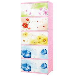 Camera da letto di plastica bambino <span class=keywords><strong>armadio</strong></span> <span class=keywords><strong>con</strong></span> il lato porta aperta - Product Image 1