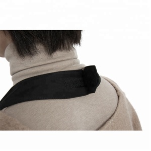 Nero Poliestere Materiale Donne Salone di Bellezza Uniforme Per Salone di bellezza - Product Image 6