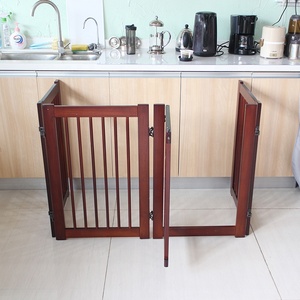 <span class=keywords><strong>En</strong></span> <span class=keywords><strong>bois</strong></span> <span class=keywords><strong>Chien</strong></span> Pliant Porte Clôture Parc D'intérieur Debout De Barrière De Sécurité - Product Image 2