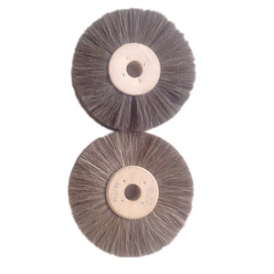 <span class=keywords><strong>Brosse</strong></span> à rouleaux en poils de cheval 100% doux pour machine à chaussures - Product Image 3