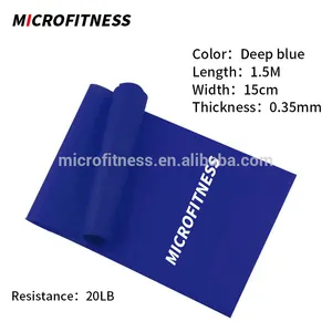 Fitness Bands Resistance Bands Rubber Latex Fitness Resistance Bands Eco-friendly Natural PP Bag Or Customized Yoga Pilates Bands Customer Logo Microfitness