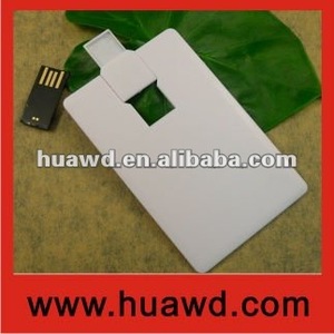 2014 de crédit lecteur flash usb, promtional business card usb flash drive usb avec personnalisécarte lfull d'ogo couleur - Product Image 1