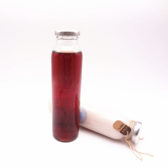 Most popular glass juice bottle milk bottle with screw lid glass water or juice bottle