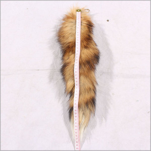 ALICEFUR Nhà Máy bán buôn cung cấp giá rẻ giá màu đỏ thực sự fox fur tail keychain - Product Image 4