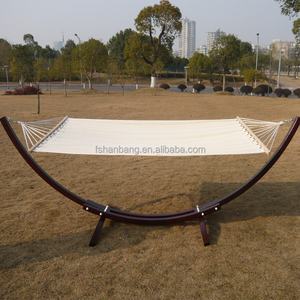 Chaise de <span class=keywords><strong>hamac</strong></span> en <span class=keywords><strong>bois</strong></span>, mobilier d'extérieur pour jardin, Patio, position libre, Arc incurvé, 2 places, ensemble d'arrière-cour - Product Image 2