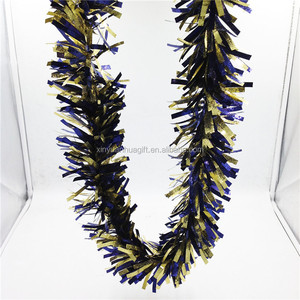 De Navidad al aire libre de cable color mezclado oropel garland - Product Image 3