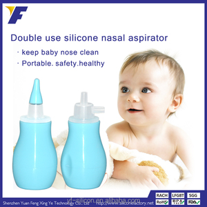 Seguridad Bebé Cuidado de la <span class=keywords><strong>Salud</strong></span> BPA libre de silicona de vacío Mucus Nasal Aspirador - Product Image 2