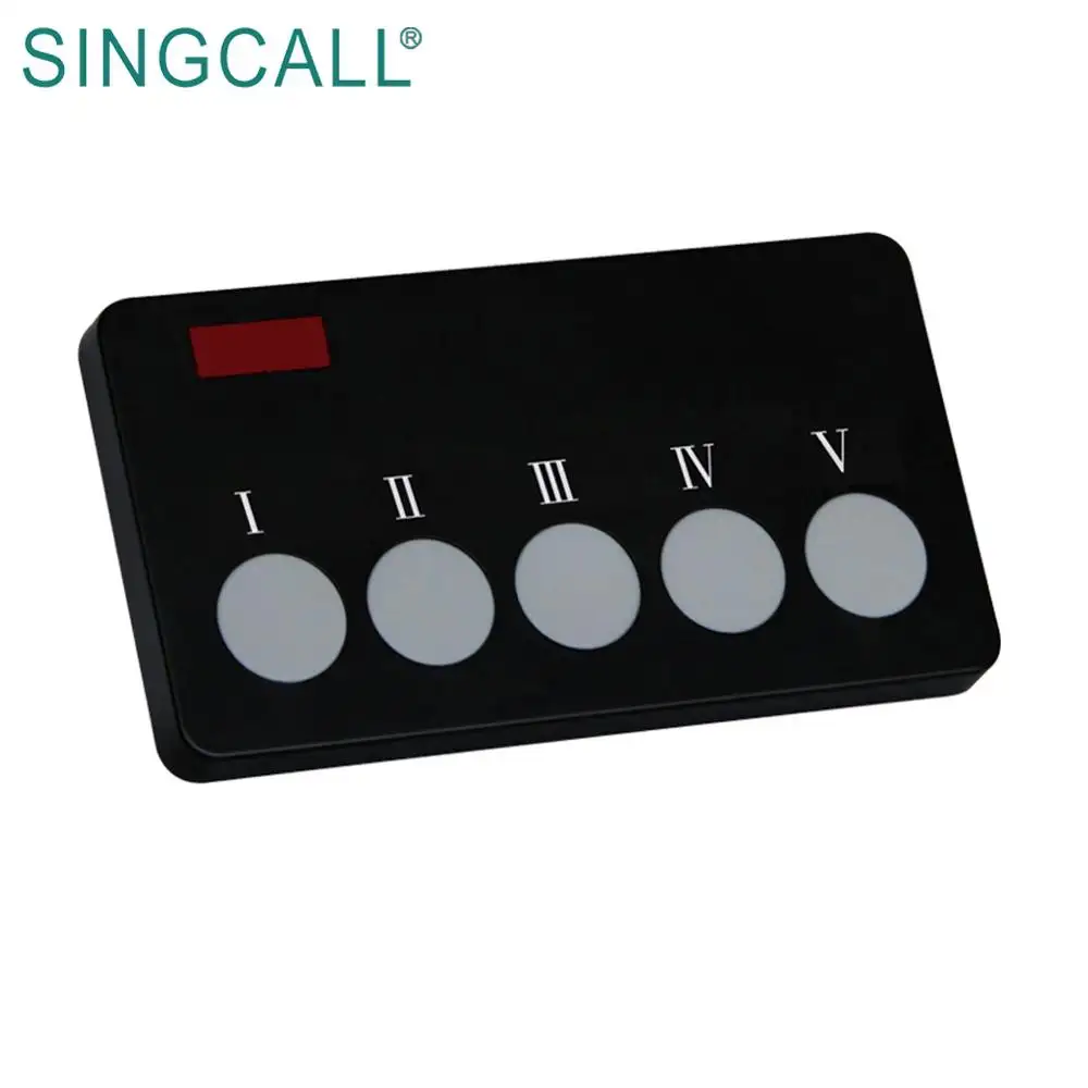 SINGCALL Kitchen Waiter Caller Vibrating Pager Wireless Office Call Bell