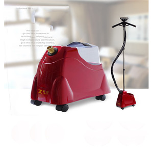 1750 W <span class=keywords><strong>colr</strong></span> rojo piezas de hierro de vapor eléctrico colgar la ropa de vapor de hierro TRAs vapor de la ropa de 110 V a 230 V - Product Image 1