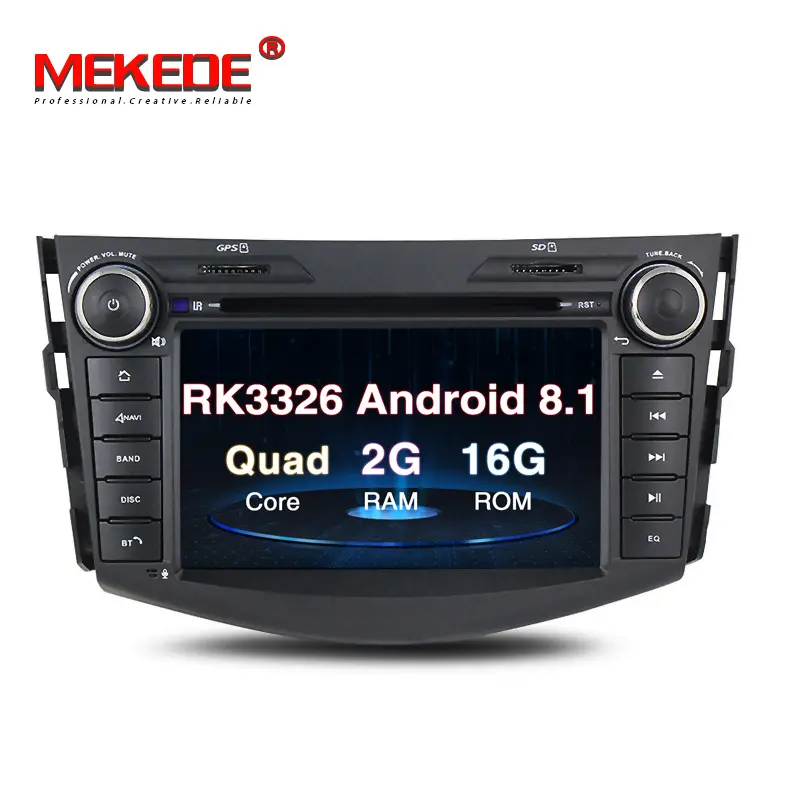 MEKEDE 7 Inch Px3 Android 8.1 Car DVD Player for RAV4 2006-2012 with WIFI GPS Navigation Car Radio Video 2G+16G Auidio Stereo