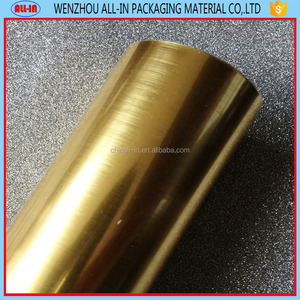 23 micras metálico cepillado/rayita lámina de estampación en caliente para el material de PE - Product Image 1