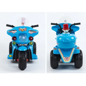 classic design baby ride on motor 6V kid battery operated motorbike with music and working LED