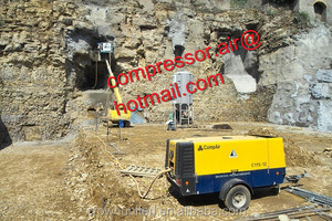 Compair C115-12 Portable Compressor. Designed for the Toughest Site Conditions - Product Image 2