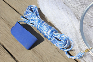 Facile da Lanciare Cast <span class=keywords><strong>Net</strong></span> Stile Americano Rete Da Pesca In Alluminio anello di lancio a mano netto - Product Image 4