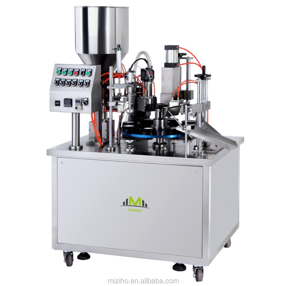 Высококачественная косметическая машина для наполнения и запечатывания крема для рук или геля для волос