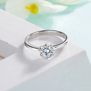 Bague en argent pour couples, design de bague en or blanc, pour <span class=keywords><strong>couple</strong></span>, prix de bague de mariage en arabie saoudite, bijoux brillants - Product Image 4