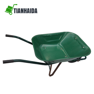 Wb6400 के साथ भारी शुल्क बड़े स्टील व्हील बैरो हवा पहिया - Product Image 2