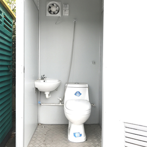 Las mejores ofertas de baños públicos portátiles móviles usados para acampar <span class=keywords><strong>con</strong></span> panel sándwich prefabricado a la venta - Product Image 5