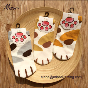 Minori Gattino Zampa di Gatto Divertente Calze Cute Kitty <span class=keywords><strong>Cat</strong></span> Paw <span class=keywords><strong>Calzini</strong></span> delle Donne - Product Image 6